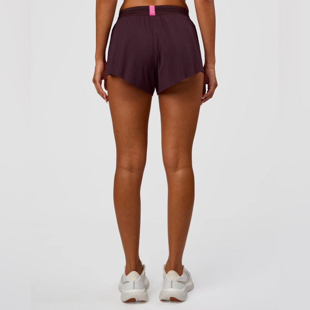 LSKD Accelerate 3" Mid-Rise Running Short - Midnight Plum-Sugar Plum XS NWT - Picture 5 of 10